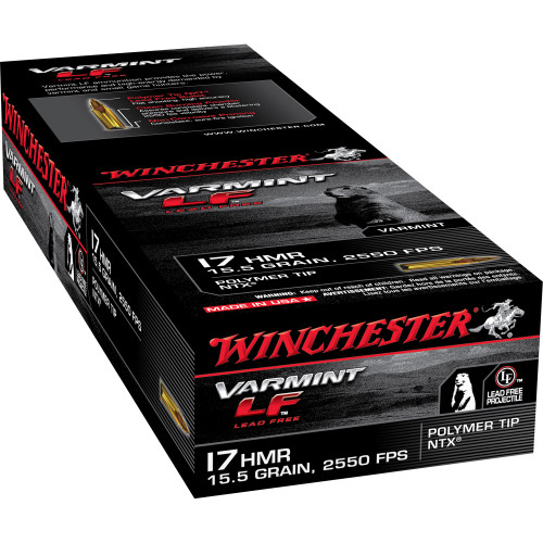 WIN VARMINT LF 17HMR 15.5GR NTX 50 Rounds