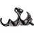 Tru Ball Aileron HBC Flex Release Black/Quick Silver Brass 3 Finger Medium