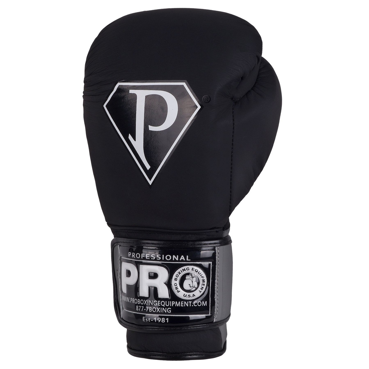 PRO BOXING GLOVES MATTE BLACK