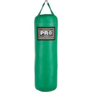 PRO Boxing 4 FT Boxing MMA Heavy Punching Bags 
High-Grade Chrome D-Ring Hardware (Maximizes Life)
Triple Stitched Straps and Seams
High grade skins for Easy Cleaning and Durability
Weight: Approximately 90 lbs 14" Diameter
Filled and ready for use
Weatherproof
Designed for institutional and gym use for boxing, MMA, kickboxing, Muay Thai, and other combat sports.
Made in USA out of heavy-duty Ripstop American vinyl with heavy duty straps that are made out of the same material, so you don’t need any chains. NO sand! Each bag is professionally stuffed with a high-density shredded material. 
FREE Lifetime Warranty Certificate
FREE standard shipping to the 48 contiguous United States and ultra LOW flat rate shipping to Alaska, Hawaii and U.S. Territories will apply. 
For additional information contact our sales department directly 8777269464 PRO Boxing 4 FT Boxing MMA Heavy Punching Bags 
High-Grade Chrome D-Ring Hardware (Maximizes Life)
Triple Stitched Straps and Seams
High grade skins for Easy Cleaning and Durability
Weight: Approximately 90 lbs 14" Diameter
Filled and ready for use
Weatherproof
Designed for institutional and gym use for boxing, MMA, kickboxing, Muay Thai, and other combat sports.
Made in USA out of heavy-duty Ripstop American vinyl with heavy duty straps that are made out of the same material, so you don’t need any chains. NO sand! Each bag is professionally stuffed with a high-density shredded material. 
FREE Lifetime Warranty Certificate
FREE standard shipping to the 48 contiguous United States and ultra LOW flat rate shipping to Alaska, Hawaii and U.S. Territories will apply. 
For additional information contact our sales department directly 8777269464