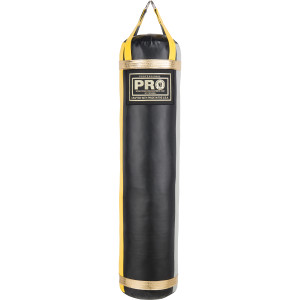 5 FT PRO Boxing MMA Two-Tone Luxury Heavy Punching Bags
High-Grade Chrome D-Ring Hardware (Maximizes Life)
Triple Stitched Straps and Seams
High grade skins for Easy Cleaning and Durability
Weight: Approximately 120 lbs 14" Diameter
Fabric Filled and ready for use
Weatherproof
Designed for institutional and gym use for boxing, MMA, kickboxing, Muay Thai, and other combat sports.
Made in USA out of heavy duty RIP Stop vinyl with heavy duty straps that are made out of the same material, so you don’t need any chains. NO sand! Each bag is professionally stuffed with a high-density shredded material.
FREE Lifetime Warranty Certificate
FREE standard shipping to the 48 contiguous United States and ultra LOW flat rate shipping to Alaska, Hawaii and U.S. Territories will apply.
For additional information contact our sales department directly 8777269464 5 FT PRO Boxing MMA Two-Tone Luxury Heavy Punching Bags
High-Grade Chrome D-Ring Hardware (Maximizes Life)
Triple Stitched Straps and Seams
High grade skins for Easy Cleaning and Durability
Weight: Approximately 120 lbs 14" Diameter
Fabric Filled and ready for use
Weatherproof
Designed for institutional and gym use for boxing, MMA, kickboxing, Muay Thai, and other combat sports.
Made in USA out of heavy duty RIP Stop vinyl with heavy duty straps that are made out of the same material, so you don’t need any chains. NO sand! Each bag is professionally stuffed with a high-density shredded material.
FREE Lifetime Warranty Certificate
FREE standard shipping to the 48 contiguous United States and ultra LOW flat rate shipping to Alaska, Hawaii and U.S. Territories will apply.
For additional information contact our sales department directly 8777269464