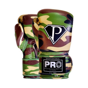 PRO Boxing Gloves Green Camouflage PRO Boxing Gloves Green Camouflage