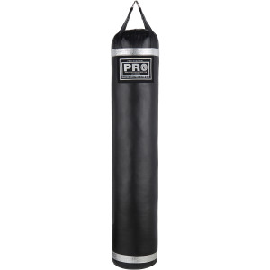 6 FT Muay Thai Boxing MMA Black Luxury Heavy Punching Bags
High-Grade Chrome D-Ring Hardware (Maximizes Life)
Triple Stitched Straps and Seams
High grade skins for Easy Cleaning and Durability
Weight: Approximately 150 lbs 14" Diameter
Filled and ready for use
Weatherproof
Designed for institutional and gym use for boxing, MMA, kickboxing, Muay Thai, and other combat sports.
Made in USA out of heavy duty RIP Stop vinyl with heavy duty straps that are made out of the same material, so you don’t need any chains. NO sand! Each bag is professionally stuffed with a high-density shredded material. 
FREE Lifetime Warranty Certificate
Discounted standard shipping to the 48 contiguous United States and ultra LOW flat rate shipping to Alaska, Hawaii and U.S. Territories will apply. 
For Additional information contact our sales department directly 1(877) 7-BOXING 6 FT Muay Thai Boxing MMA Black Luxury Heavy Punching Bags
High-Grade Chrome D-Ring Hardware (Maximizes Life)
Triple Stitched Straps and Seams
High grade skins for Easy Cleaning and Durability
Weight: Approximately 150 lbs 14" Diameter
Filled and ready for use
Weatherproof
Designed for institutional and gym use for boxing, MMA, kickboxing, Muay Thai, and other combat sports.
Made in USA out of heavy duty RIP Stop vinyl with heavy duty straps that are made out of the same material, so you don’t need any chains. NO sand! Each bag is professionally stuffed with a high-density shredded material. 
FREE Lifetime Warranty Certificate
Discounted standard shipping to the 48 contiguous United States and ultra LOW flat rate shipping to Alaska, Hawaii and U.S. Territories will apply. 
For Additional information contact our sales department directly 1(877) 7-BOXING