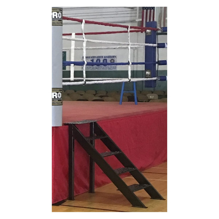 PRO Boxing Metal Ring Stairs Made in USA