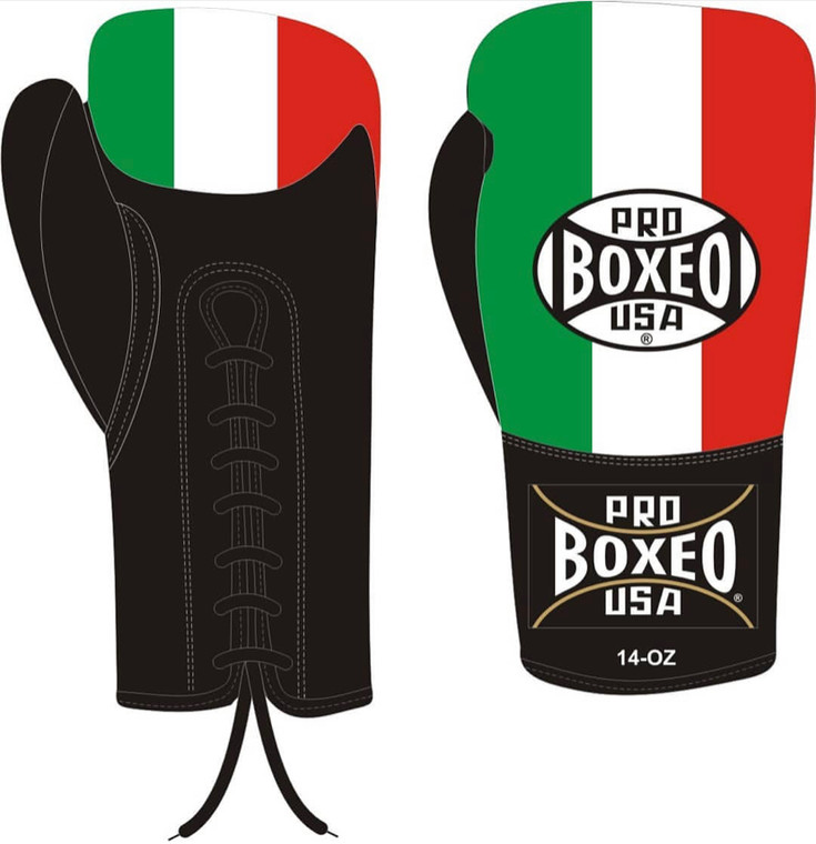 PRO BOXEO BOXING LACE UP TRAINING GLOVES