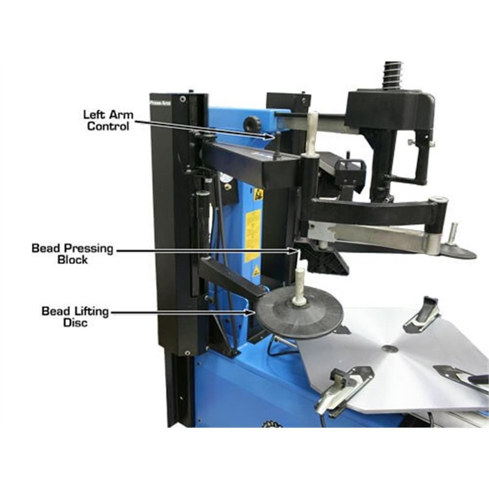 Atlas TC755 Tire Changer w/Dual Arms Atlas TC755 Tire Changer w/Dual Arms