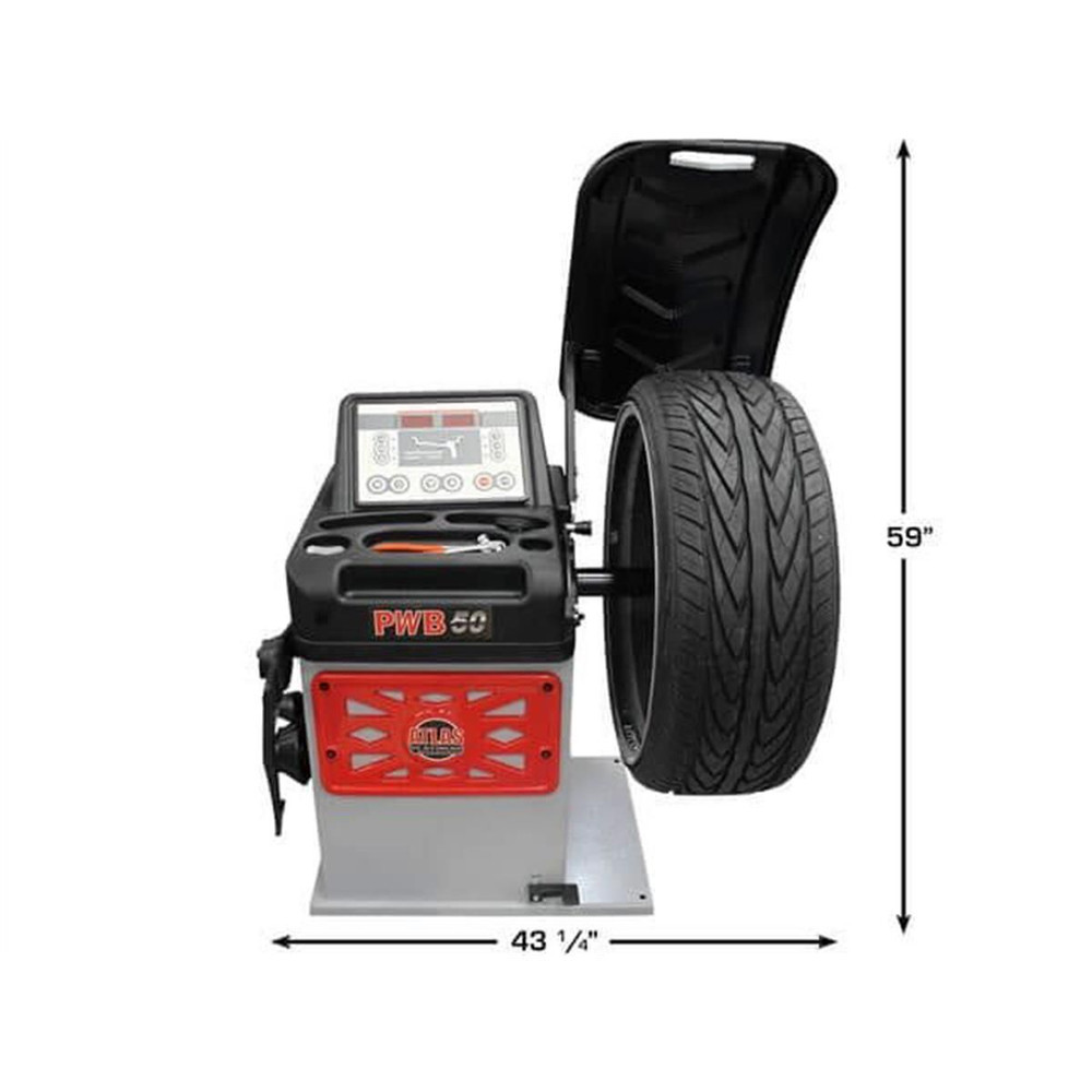 Atlas Platinum PTC300 Tire Changer + PWB50 Wheel Balancer Combo Package