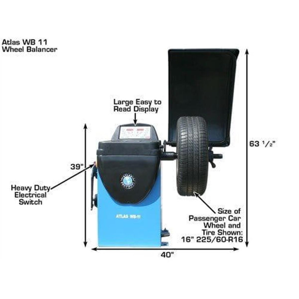 Atlas Equipment TC221 + WB11 Motorcycle Combo