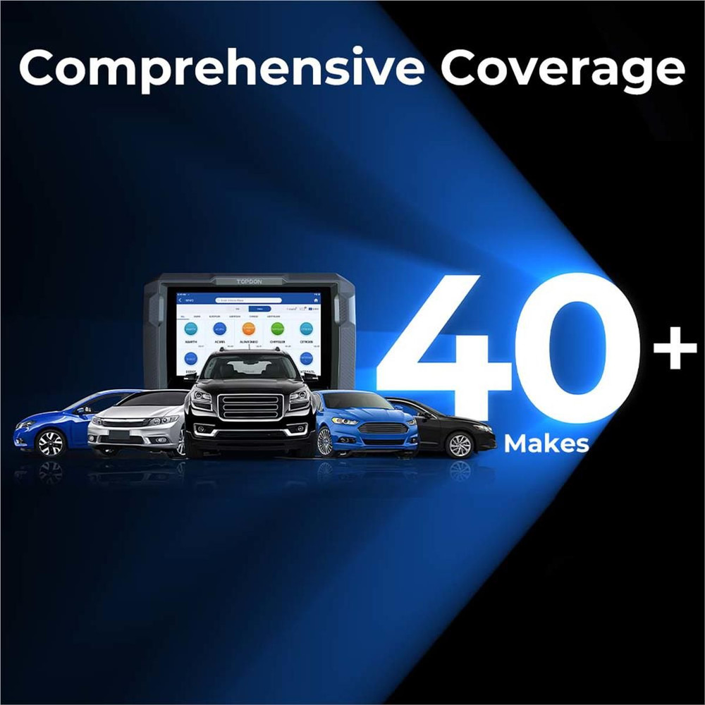 Topdon T-Ninja Pro - 8" Tablet Key Programming Tool Read Pins, Add & Erase Keys