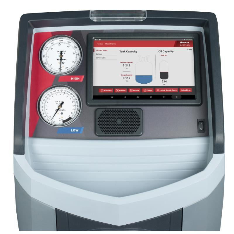 Robinair AC1234-9 Connected R-1234YF ACS Machine