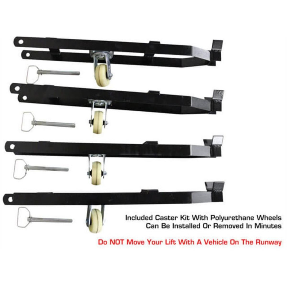 Atlas ALI Certified APEX9 4-Post Lift + RJ6 Rolling Bridge Jacks Combo Atlas ALI Certified APEX9 4-Post Lift + RJ6 Rolling Bridge Jacks Combo