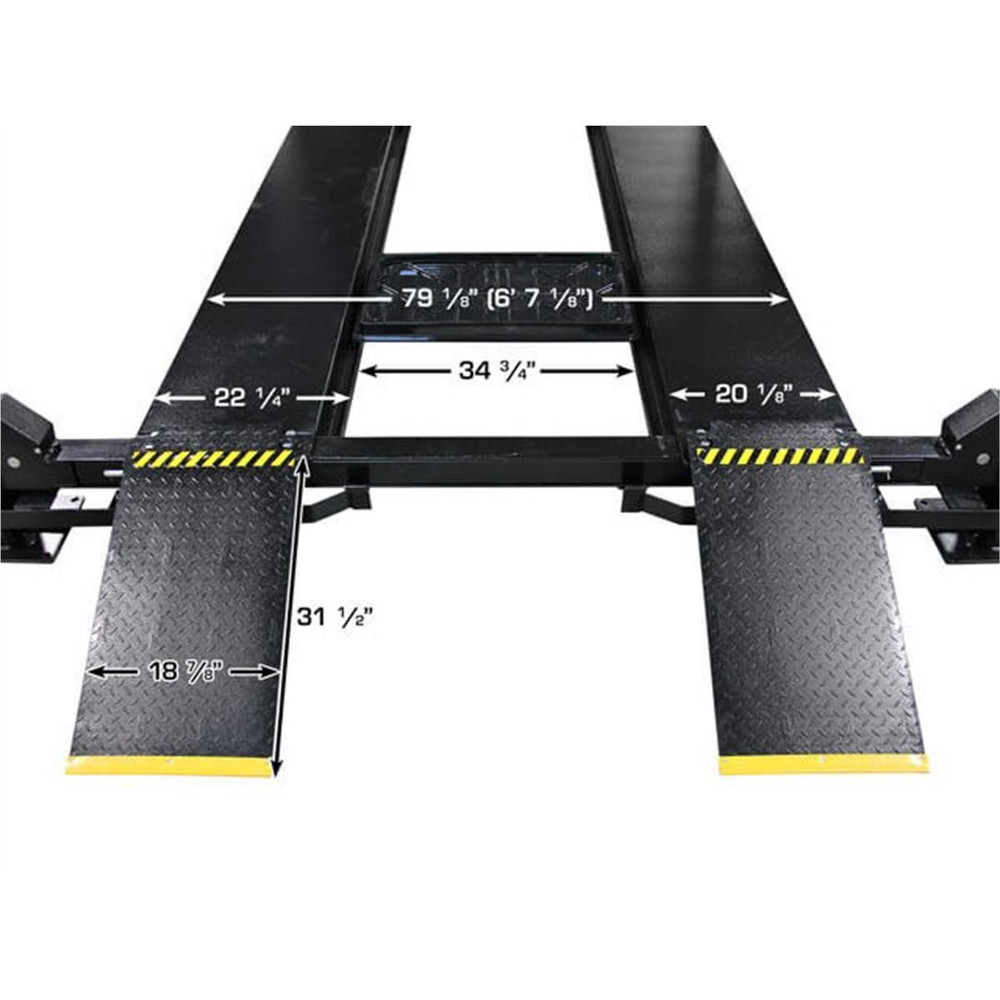 Atlas ALI Certified APEX9 4-Post Lift + RJ6 Rolling Bridge Jacks Combo Atlas ALI Certified APEX9 4-Post Lift + RJ6 Rolling Bridge Jacks Combo