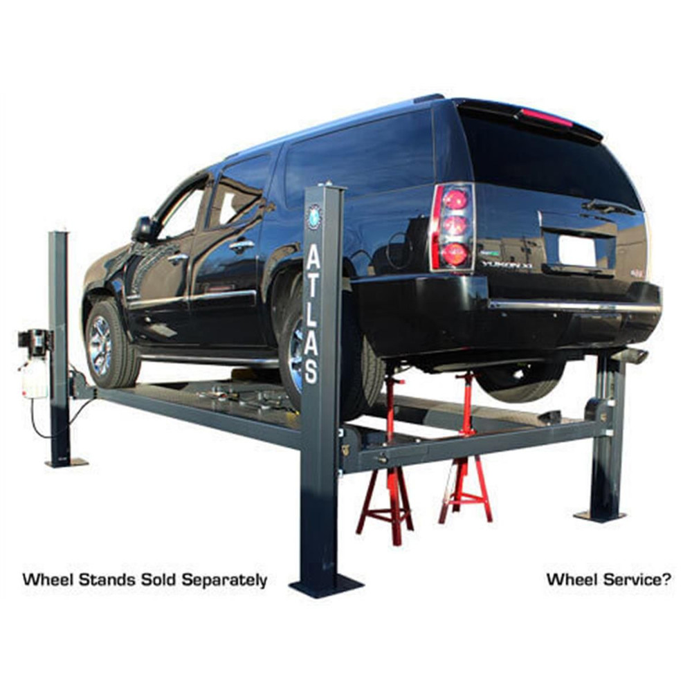 Atlas Premium 408SL 4 Post Lift + RJ35 Sliding Jacks Combo Atlas Premium 408SL 4 Post Lift + RJ35 Sliding Jacks Combo