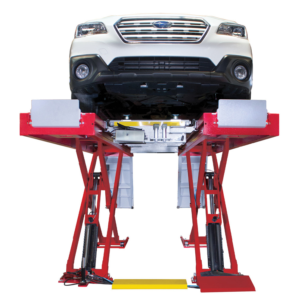 Rotary XA14-EL 14,000 lb ALI Certified Alignment Scissor Lift + Rolling Jacks