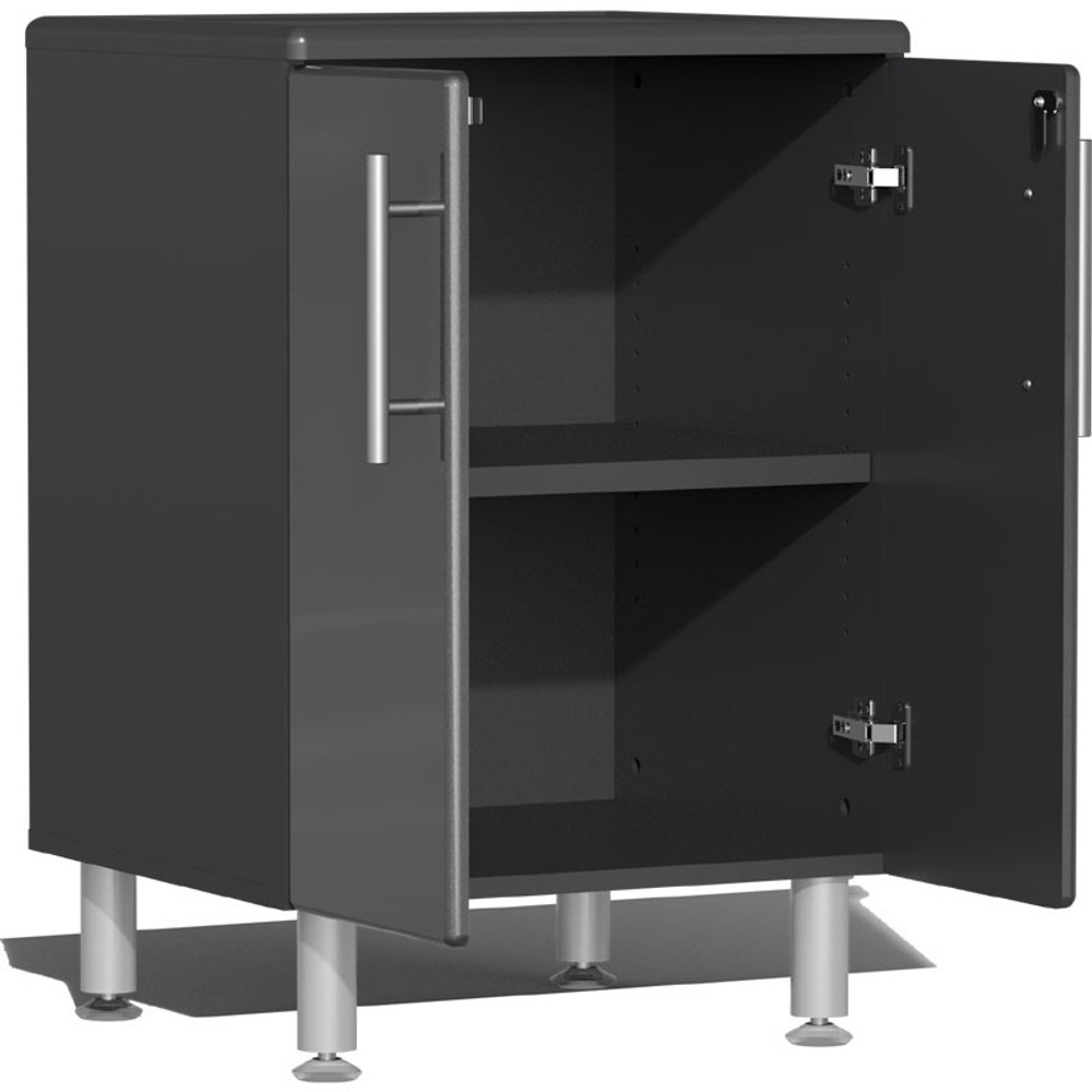 Ulti-MATE Garage 2.0 Series Grey Metallic 10-Piece Set with Dual Workstation Ulti-MATE Garage 2.0 Series Grey Metallic 10-Piece Set with Dual Workstation