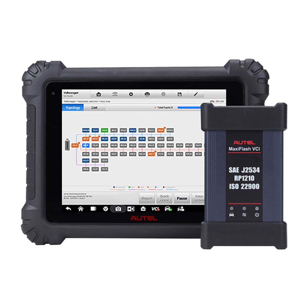 Autel MS909 MaxiSYS Diagnostic Tablet with MaxiFLASH VCI