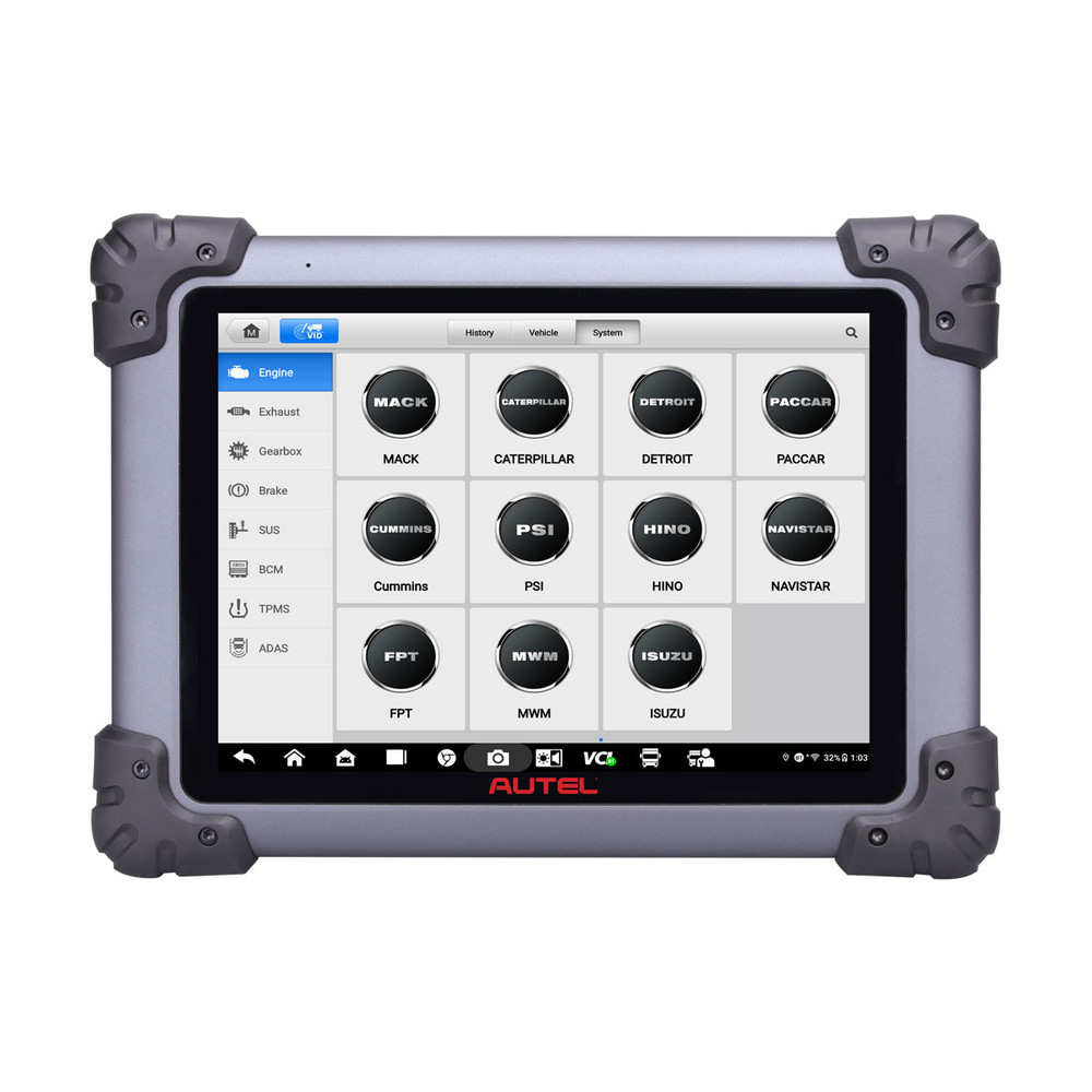 Autel MS908CVII MaxiSYS Commercial Vehicle Diagnostic and Service Tablet Autel MS908CVII MaxiSYS Commercial Vehicle Diagnostic and Service Tablet