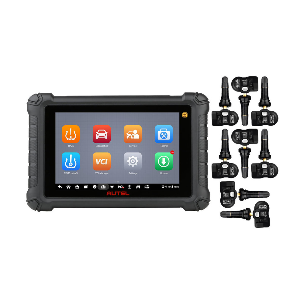 Autel MaxiTPMS TS900K-8 Tablet Kit with TS900 and (8) 1-Sensors Autel MaxiTPMS TS900K-8 Tablet Kit with TS900 and (8) 1-Sensors
