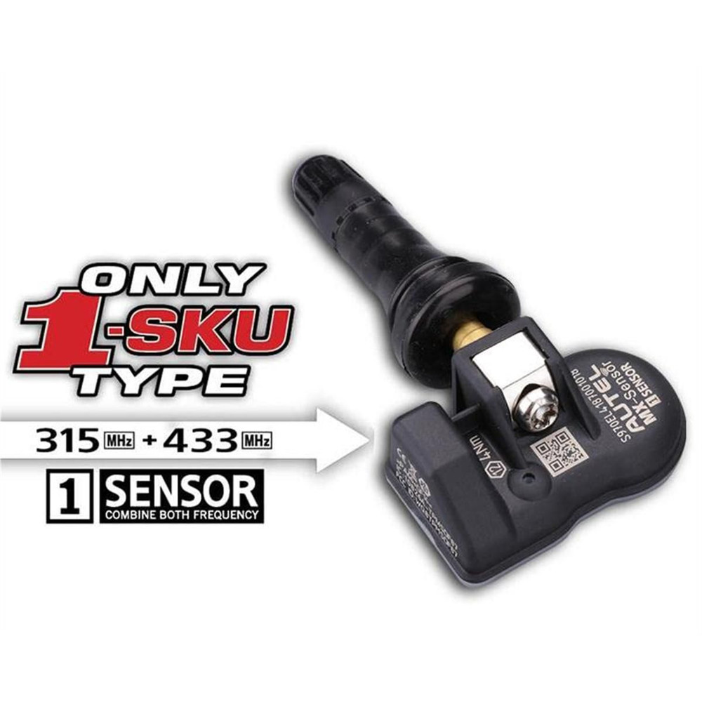 Autel 1-Sensor Bulk Box of (20) Individually Bagged with Rubber Press-in Valve Autel 1-Sensor Bulk Box of (20) Individually Bagged with Rubber Press-in Valve