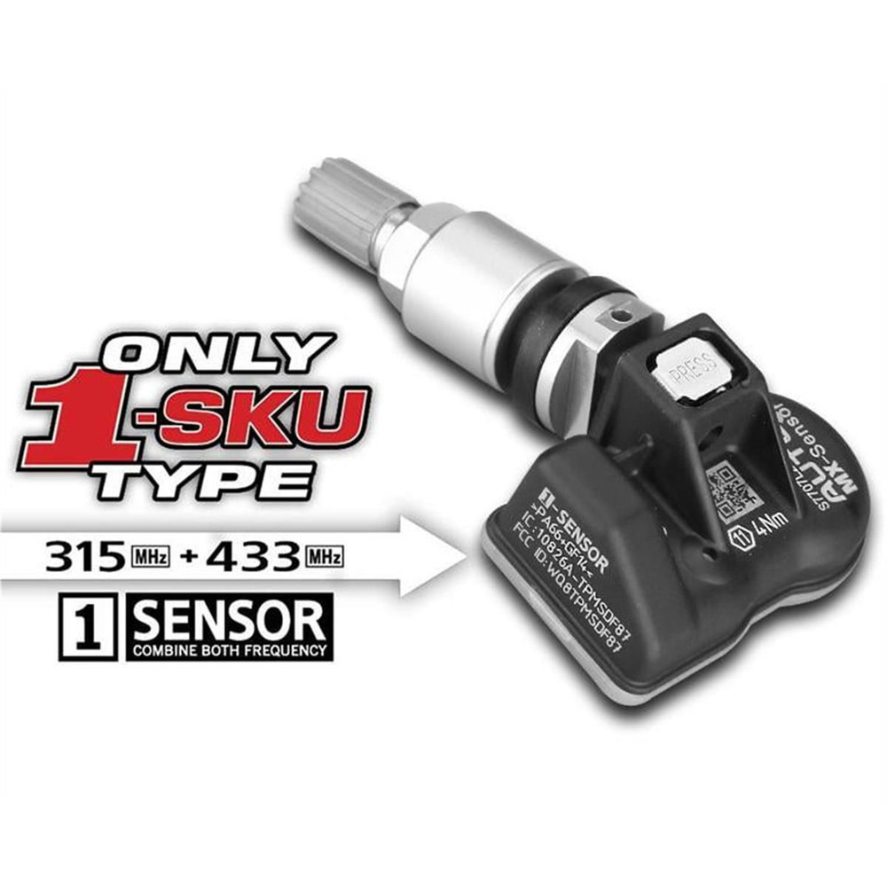 Autel 1-Sensor Bulk Box of (20) Individually Bagged with Metal Press-in Valve Autel 1-Sensor Bulk Box of (20) Individually Bagged with Metal Press-in Valve