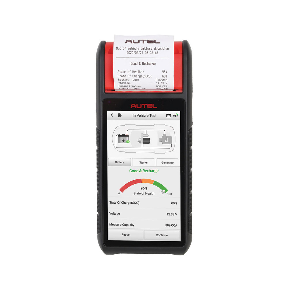Autel MaxiBAS BT608 Battery and Electrical System Diagnostics Tool Autel MaxiBAS BT608 Battery and Electrical System Diagnostics Tool