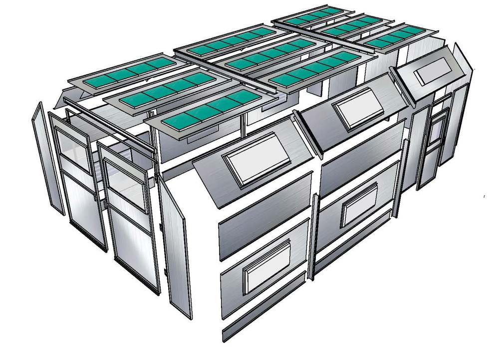 Tuxedo PDD-141026 Pitted Down Draft Paint Booth - Made in USA