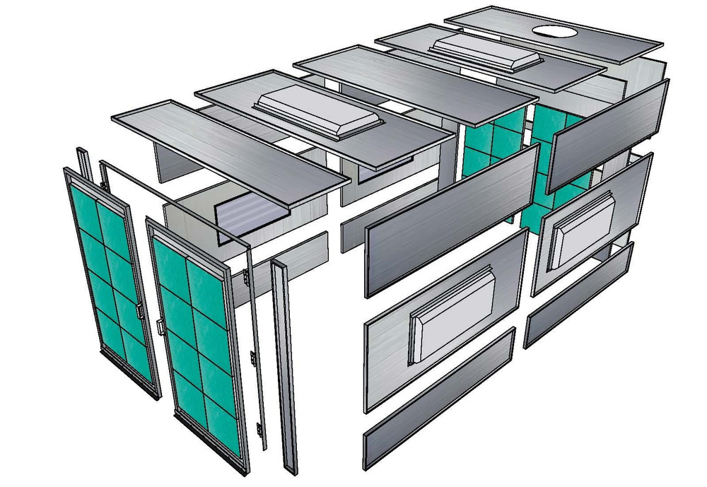 Tuxedo PBFB10916 Finishing Paint Booth - Made in USA Tuxedo PBFB10916 Finishing Paint Booth - Made in USA