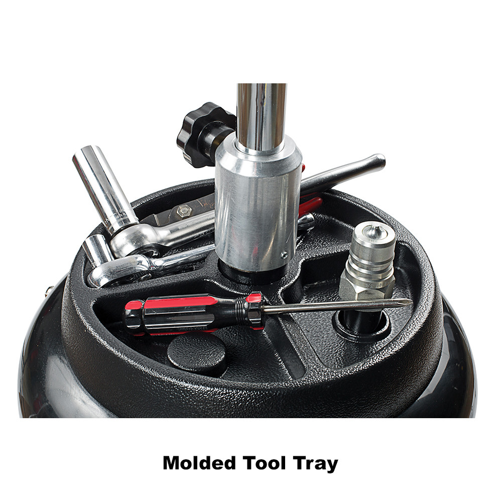 JohnDow JDI-16DC-E 16-Gallon Portable Oil Drain JohnDow JDI-16DC-E 16-Gallon Portable Oil Drain