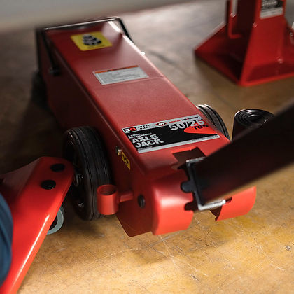 AFF 547SD 50/25 Ton 2 Stage Air/Hydraulic Axle Jack