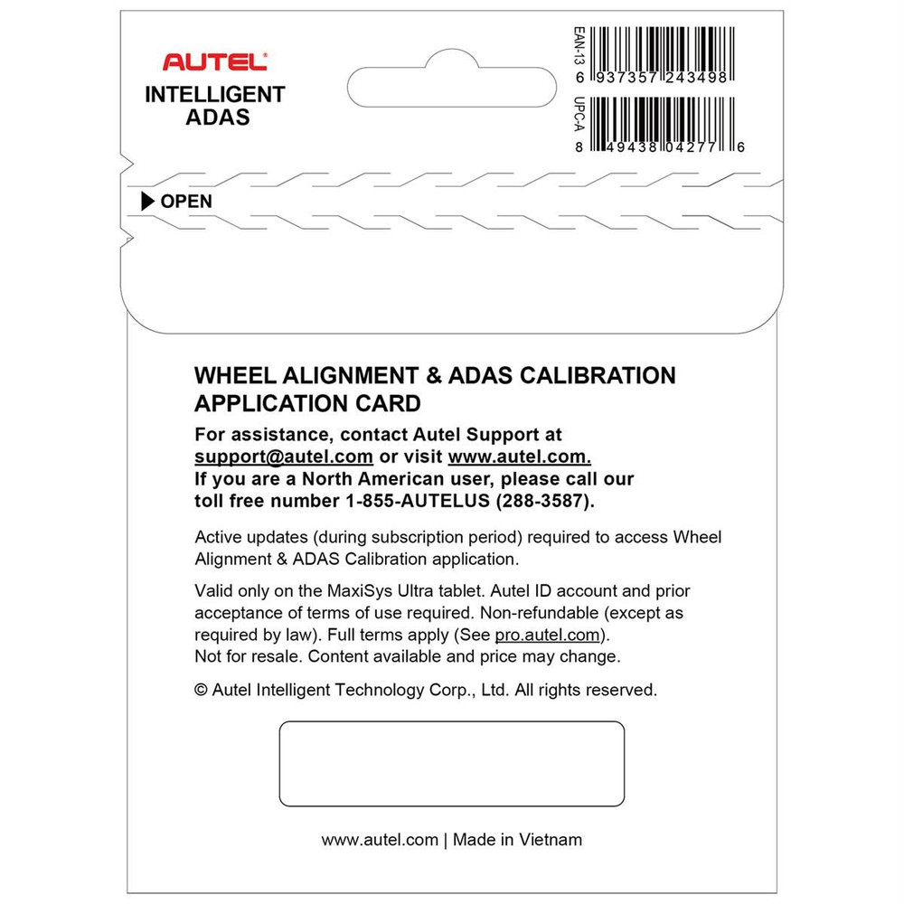 Autel MaxiSys IA1000 Upgrade Card Autel MaxiSys IA1000 Upgrade Card