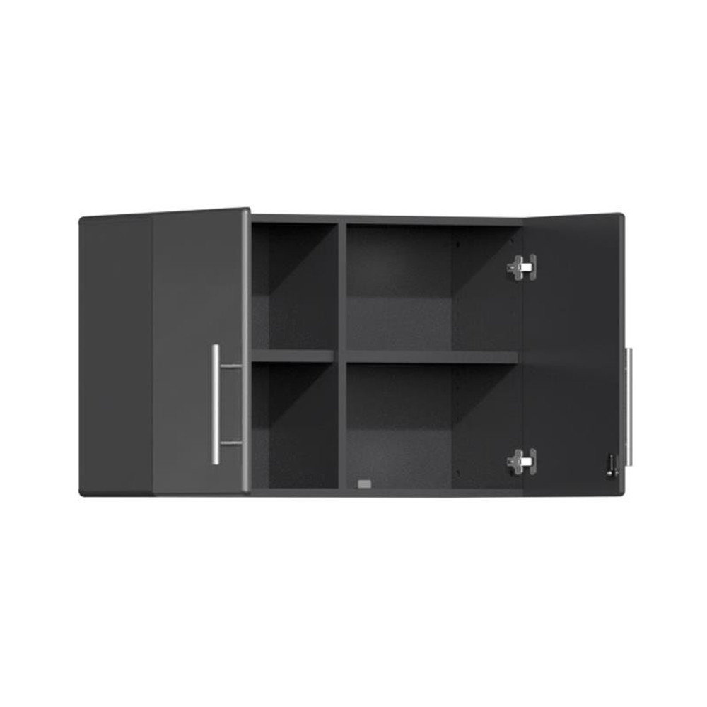 Ulti-MATE Garage 2.0 Series Grey Metallic 4-Piece Oversized Wall Cabinet Kit Ulti-MATE Garage 2.0 Series Grey Metallic 4-Piece Oversized Wall Cabinet Kit