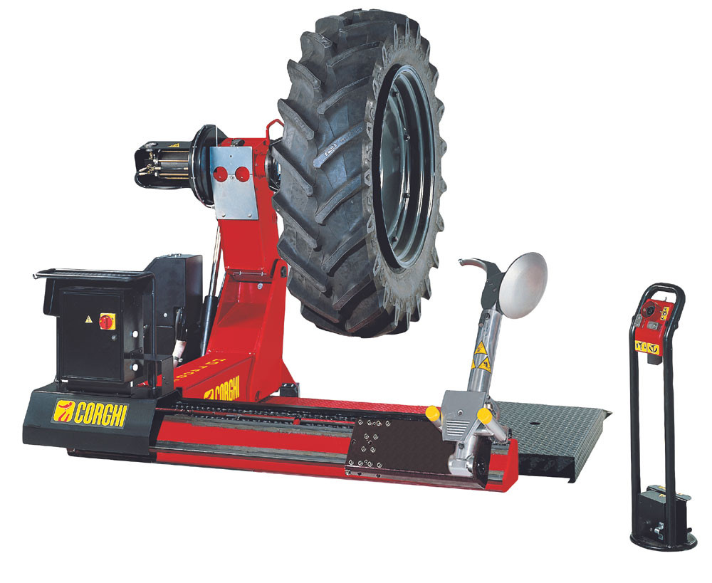 Corghi HD1400E Evolution Heavy-Duty Semi-Auto Tire Changer