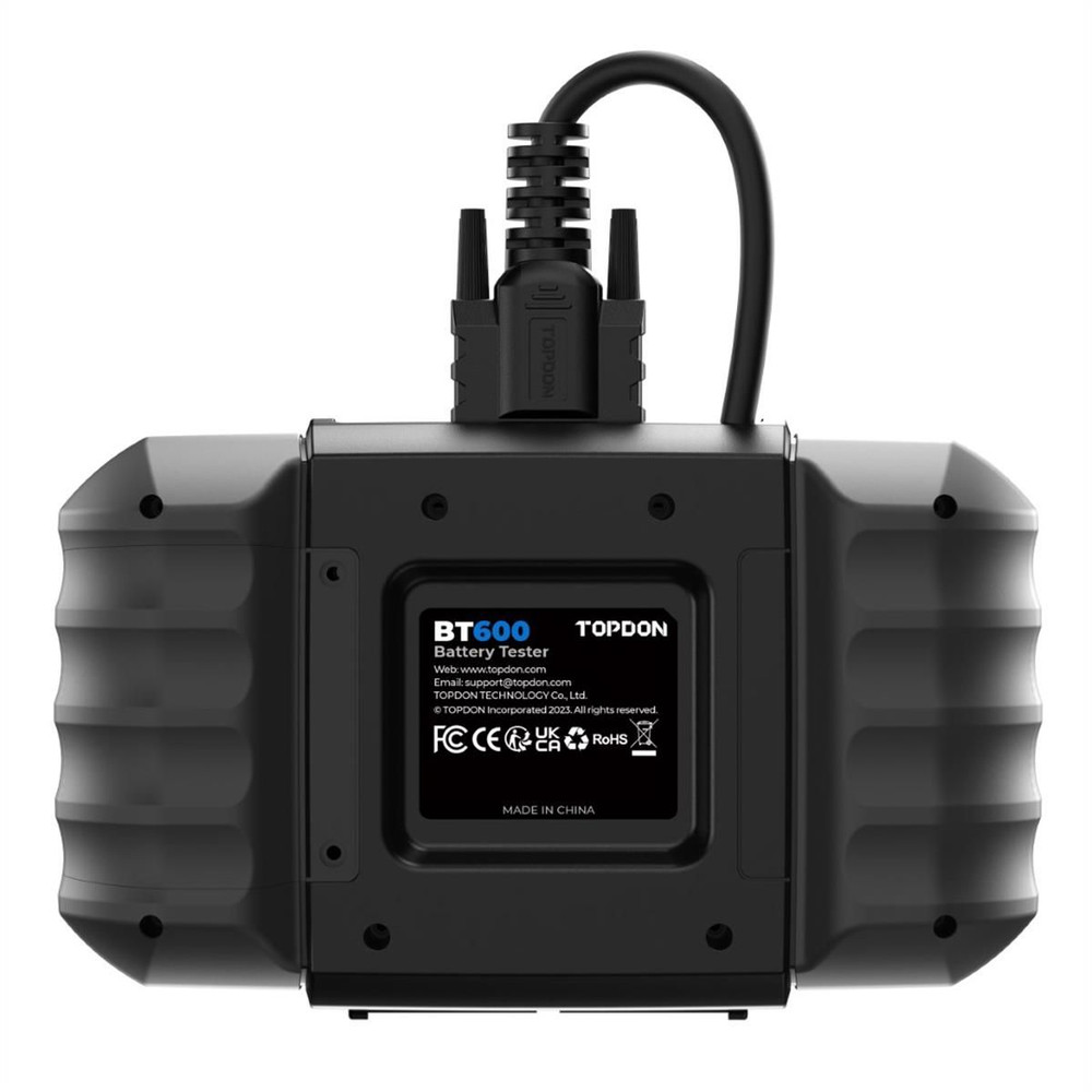 Topdon BT600 - 12V Battery & 12V/24V System Tester w/Built-in Printer Topdon BT600 - 12V Battery & 12V/24V System Tester w/Built-in Printer