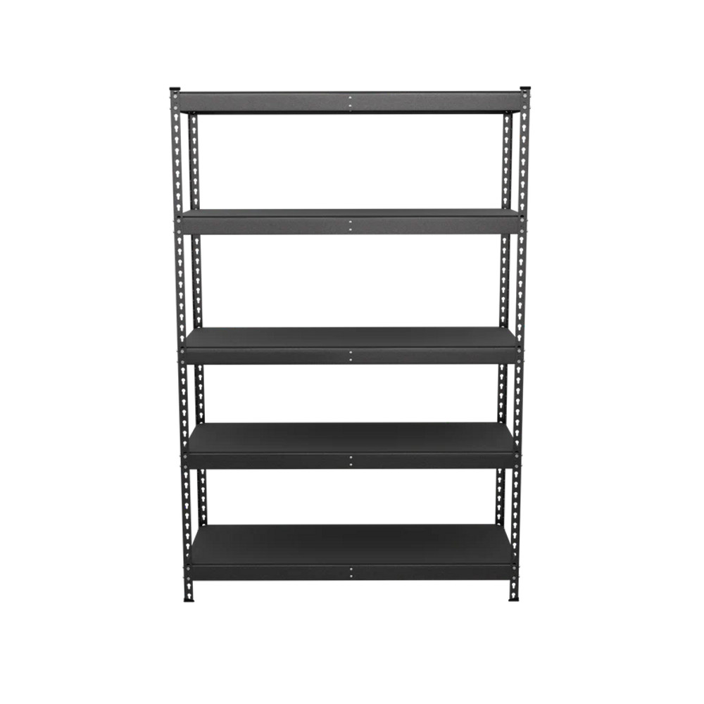 SafeRacks 18" x 48" x 72" Modular Garage Shelving - Hammertone
