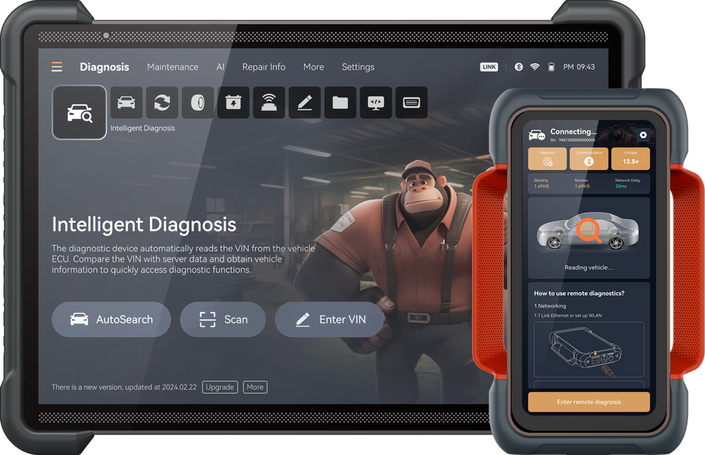 ThinkCar Platinum 399 - 14" AI Technology Diagnostic Scanner