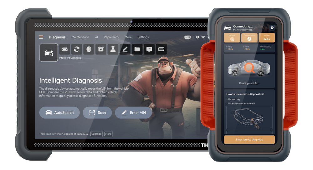 ThinkCar Platinum 394 - 12" AI Technology Diagnostic Tool