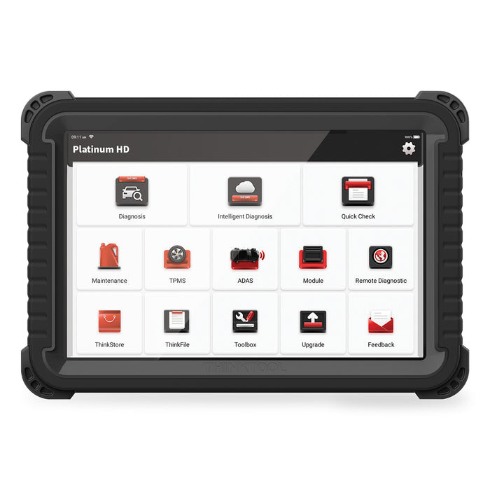 ThinkCar Platinum HD - Vehicle Diagnostic OBD2 Scanner Tool for Passenger & Commercial Heavy Duty Vehicles