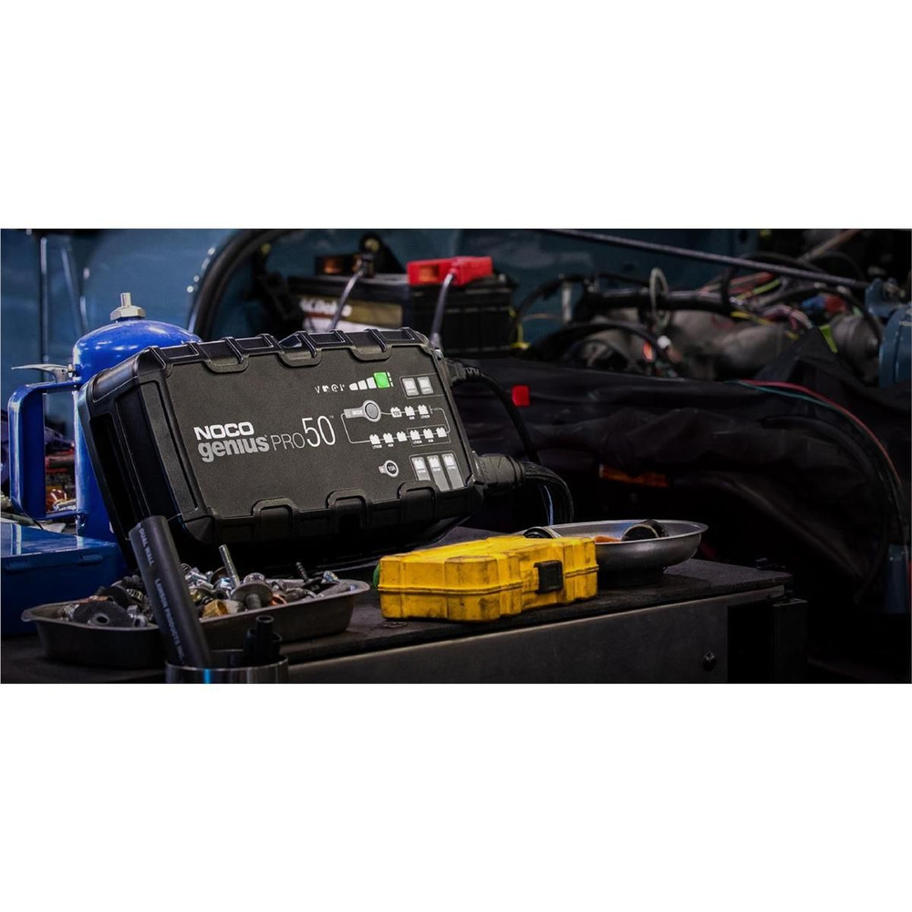 NOCO GENIUSPRO50 6V/12V/24V 50-Amp Smart Battery Charger