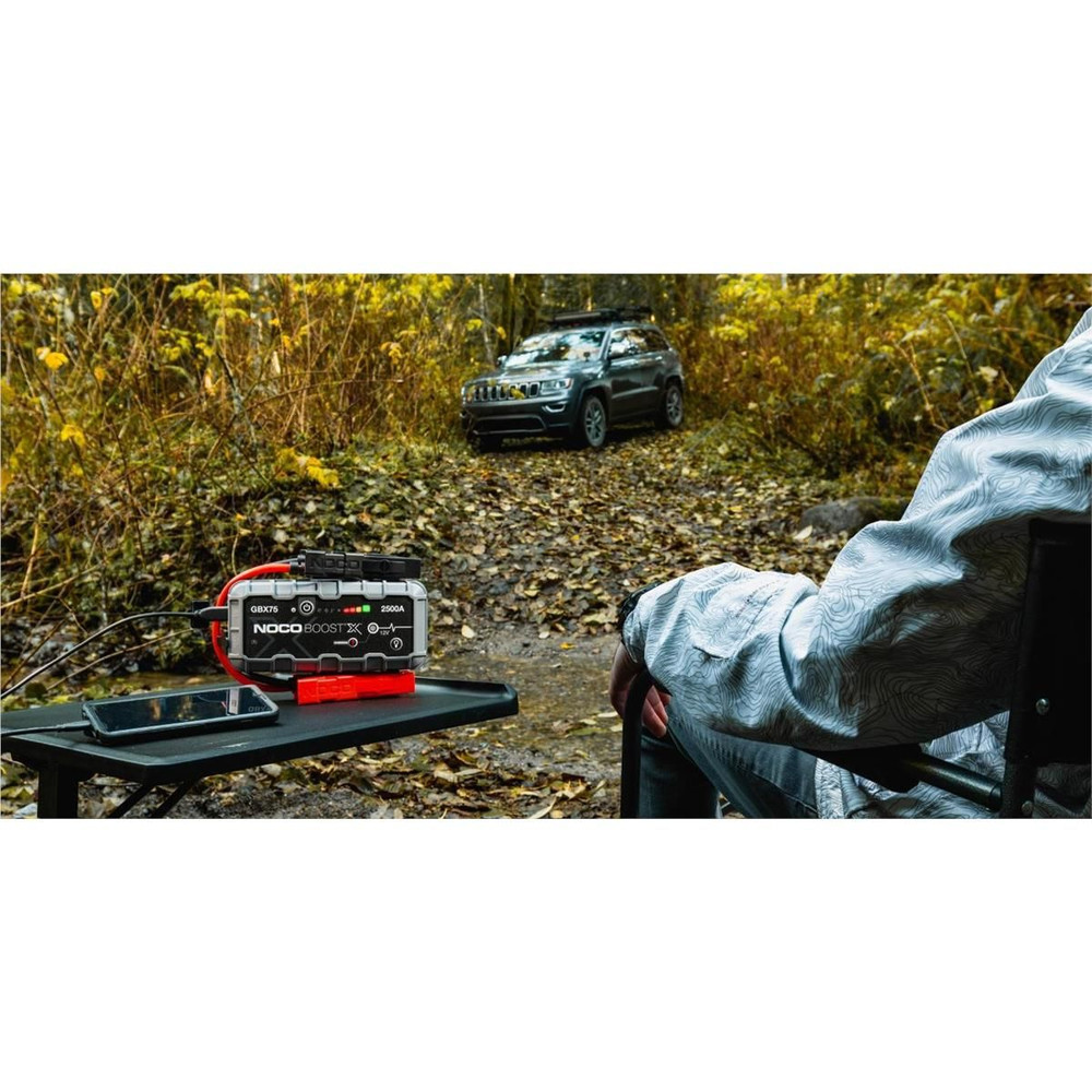 NOCO GBX75 2500 Amp 12V UltraSafe Lithium Jump Starter