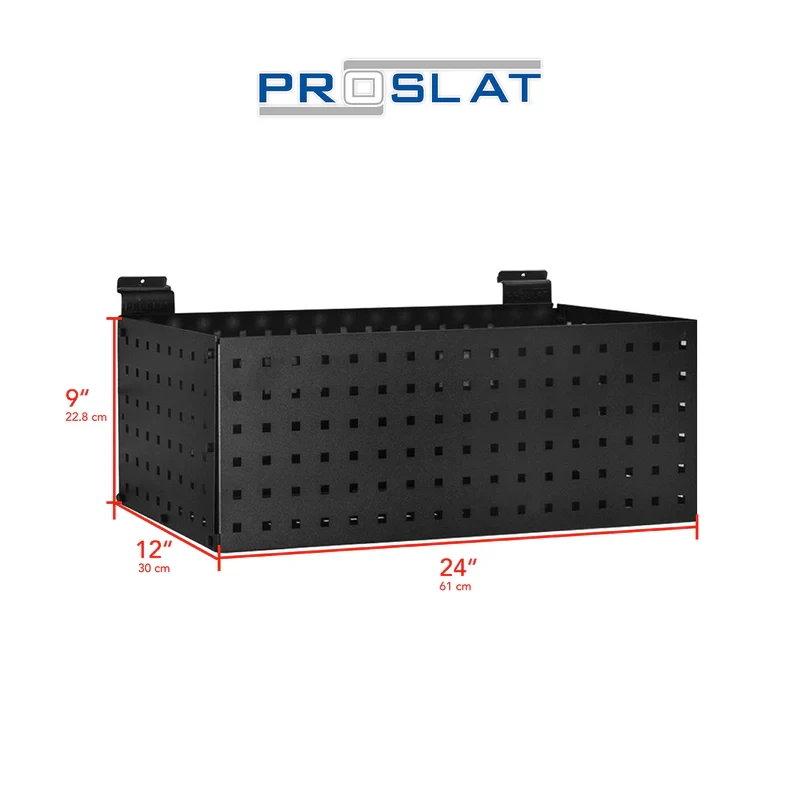 Proslat Stealth Heavy-Duty Shelf and Basket Kit