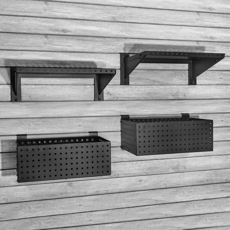 Proslat Stealth Heavy-Duty Shelf and Basket Kit