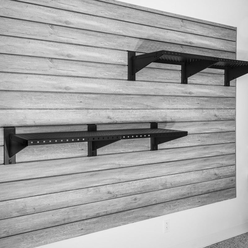 Proslat Stealth 48 in. Heavy Duty Metal Shelves (2-Pack)