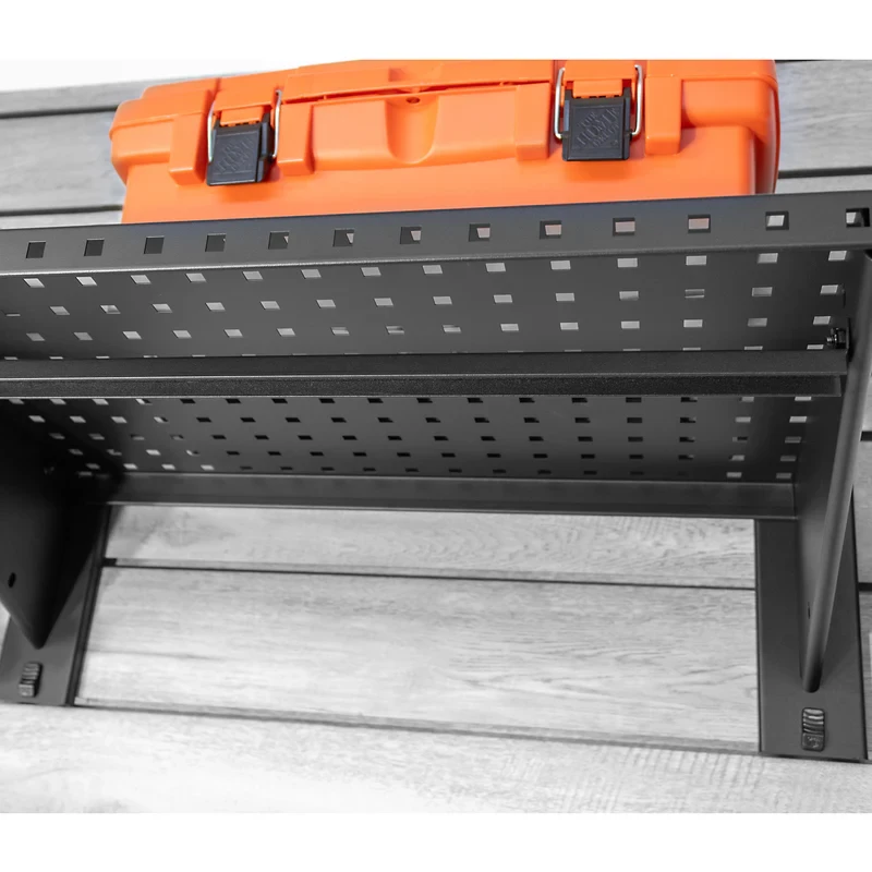 Proslat Stealth 48 in. Shelf with Clothing Pole