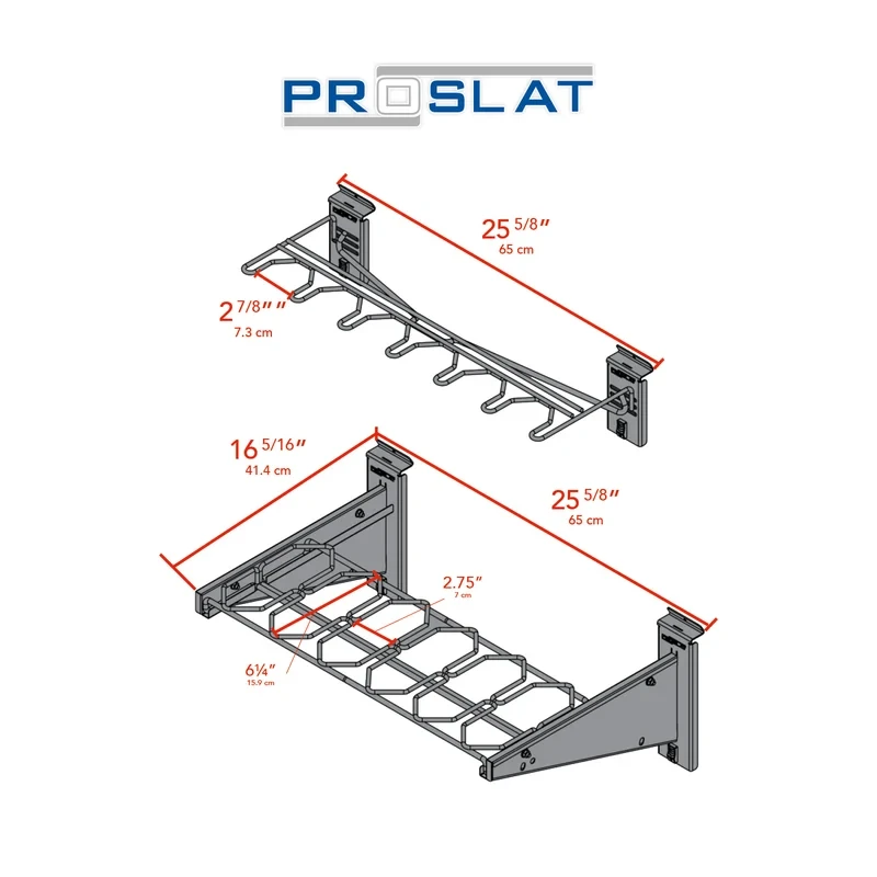 Proslat Stealth Vertical 6 Firearm Holder