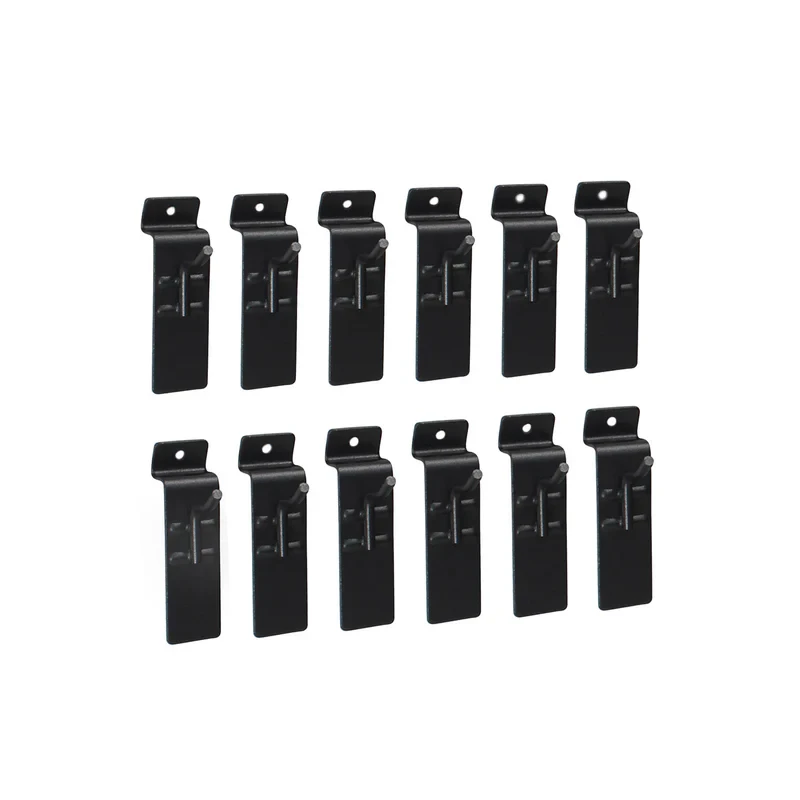Proslat Stealth 1 in. Single Hook (12-Pack)