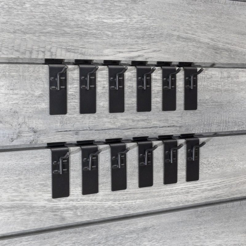 Proslat Stealth 1 in. Single Hook (12-Pack)