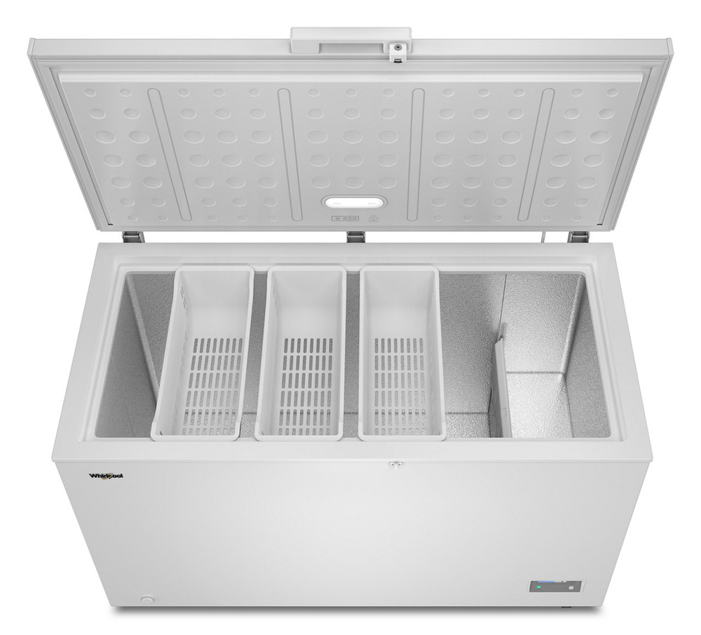 Whirlpool 16 cu. ft. Convertible Freezer-to-Fridge Chest Freezer with 3 Storage Baskets