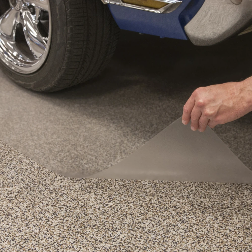 G-Floor Clear Ceramic Tread Epoxy Garage Floor Protector