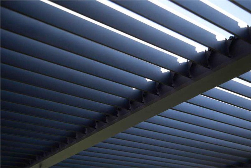 Paragon Outdoor Novara 10x12 Pergola with Louvered Canopy Paragon Outdoor Novara 10x12 Pergola with Louvered Canopy