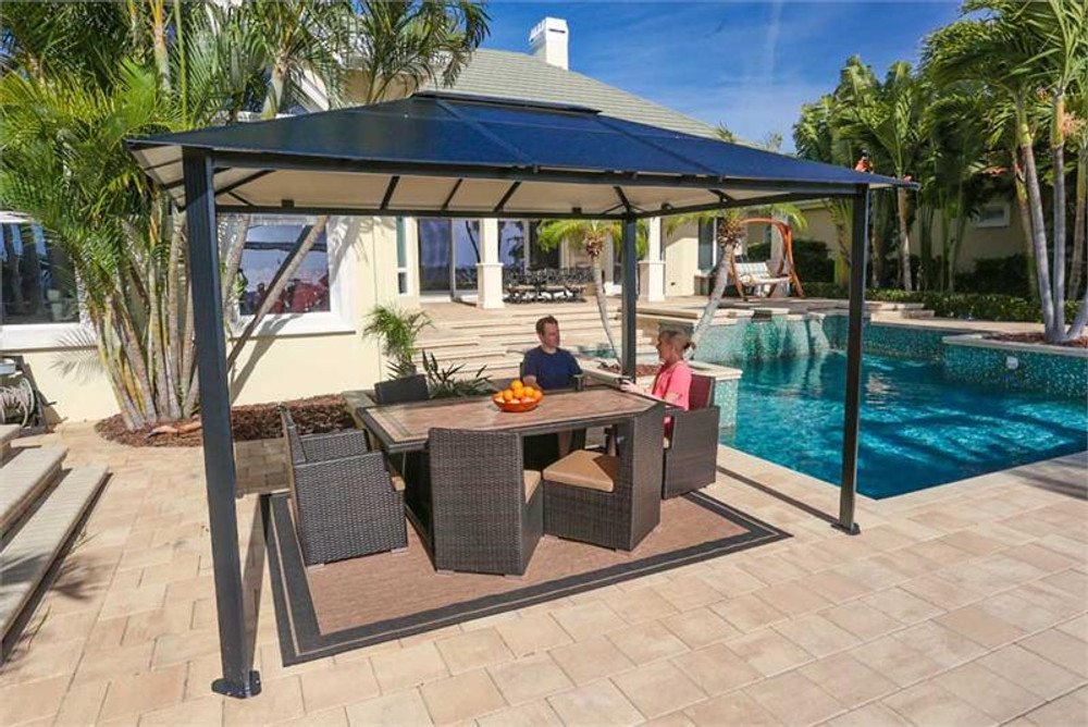 Paragon Outdoor Durham 10x13 Hard Top Gazebo